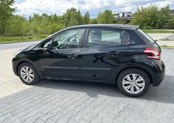 Peugeot 208 cena 23900 przebieg: 82794, rok produkcji 2012 z Warszawa małe 92